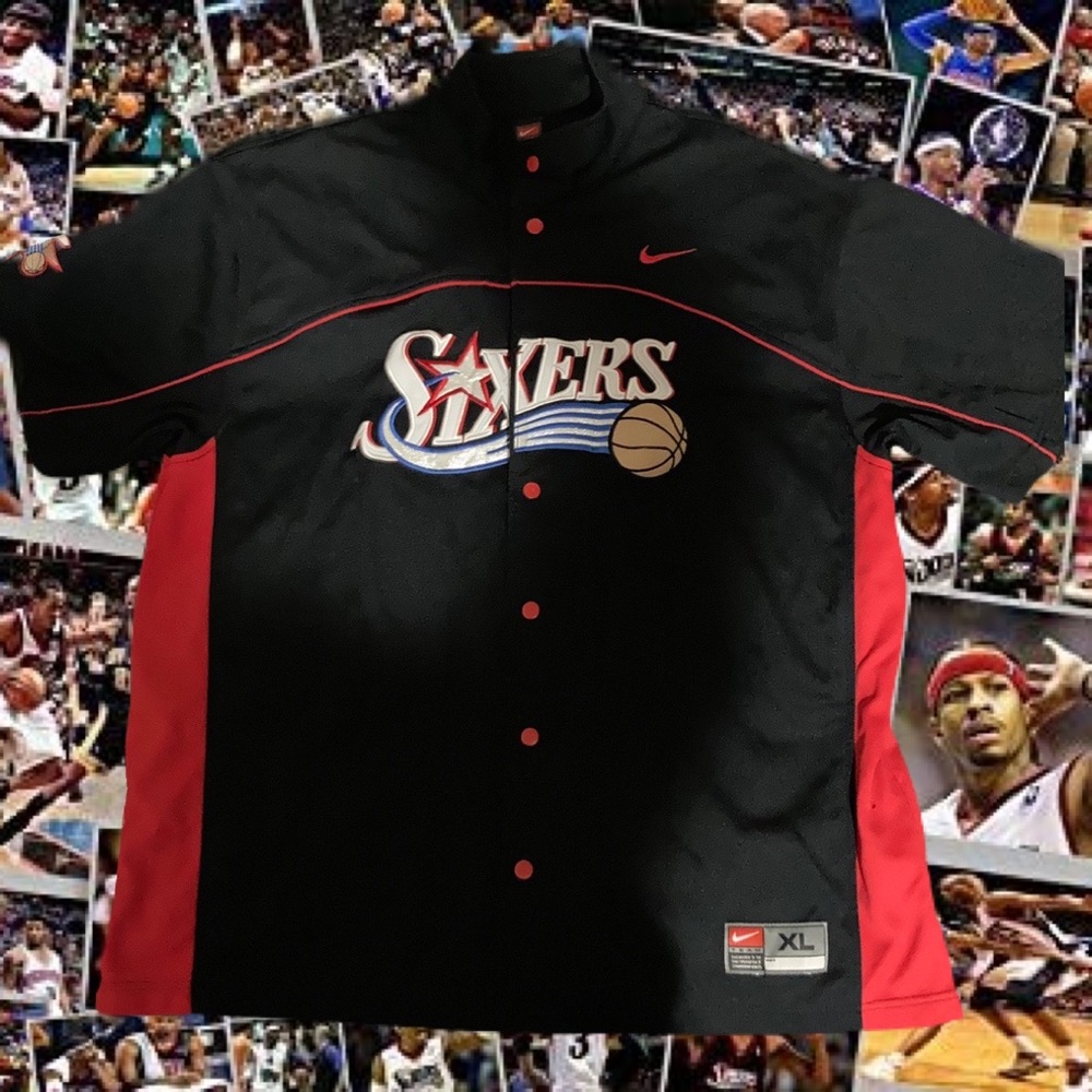 2002 SIXERS NIKE WARM-UP